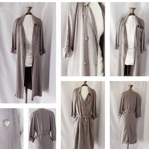 Max Jeans ‘castle rock’ grey trench coat